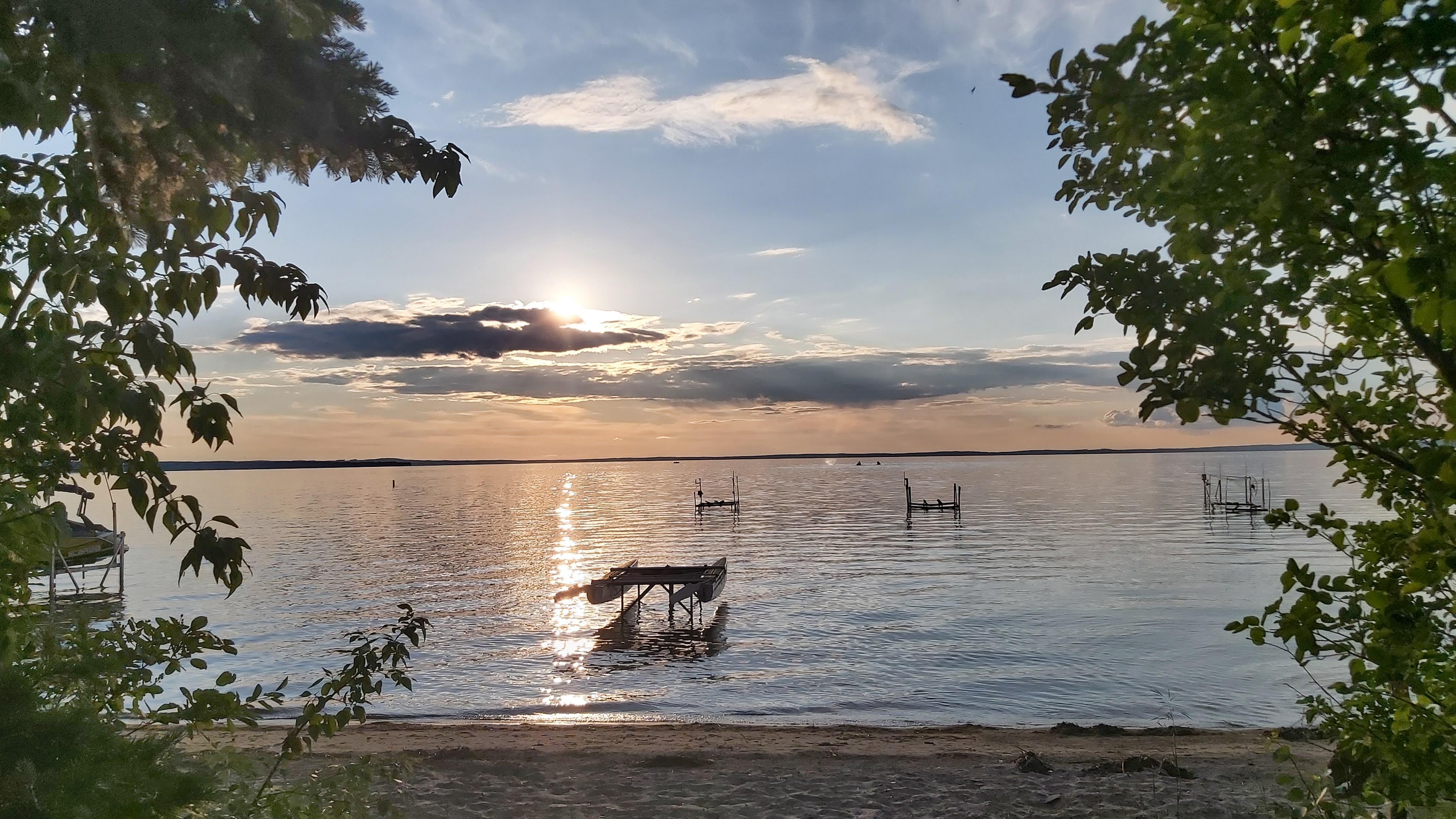 Boat and Lake